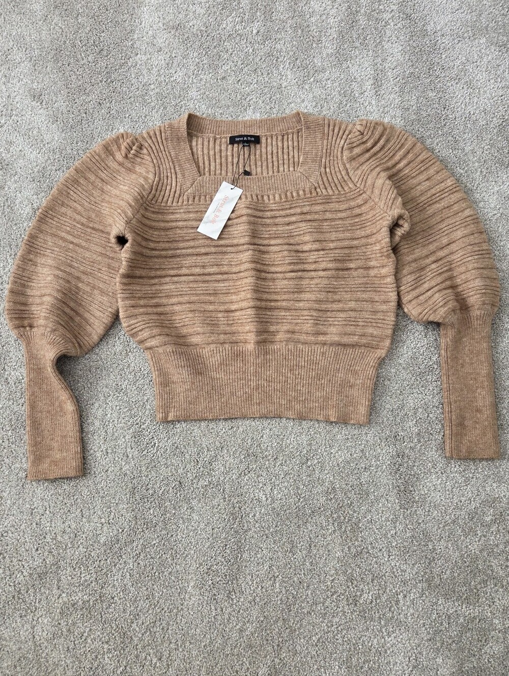 Strut And Bolt Boatneck 'Rada' Sweater